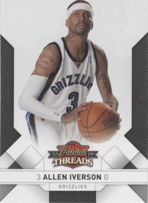 Panini Allen Iverson Basketball Sports Trading Cards Panini Allen Iverson Basketball Sports Trading Cards