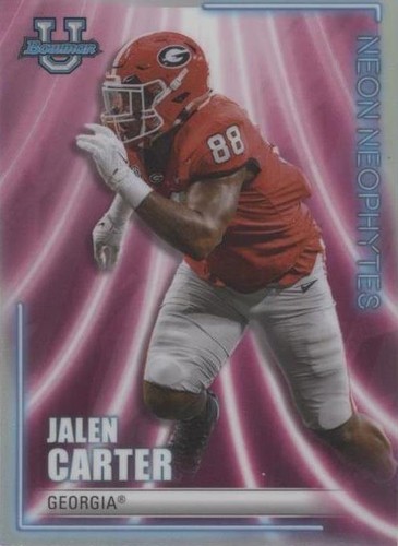 2022-23 Bowman's Best University Jalen Carter #NN-11