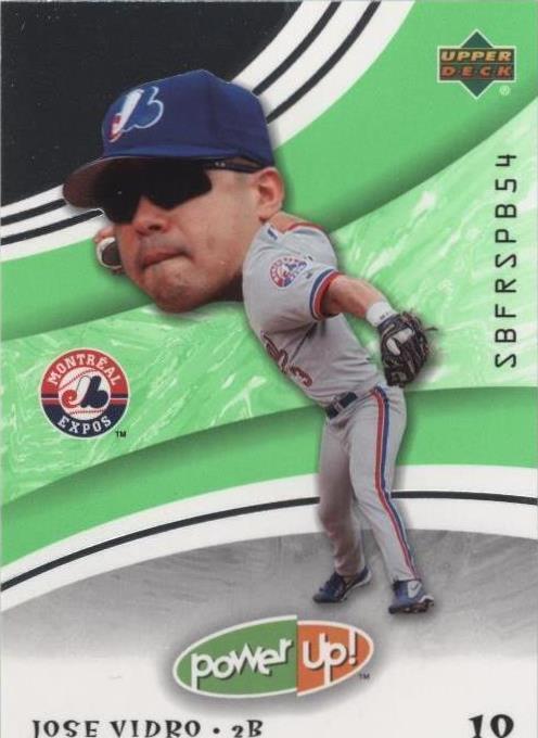 2004 Upper Deck Power Up! - Jose Vidro #95