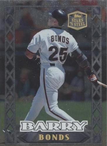 1999 Topps Stars 'n Steel - Barry Bonds #14