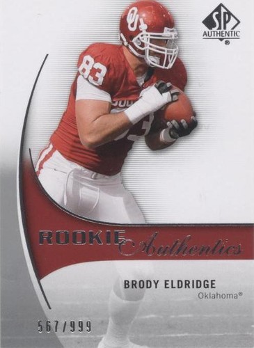 2010 SP Authentic Brody Eldridge #207
