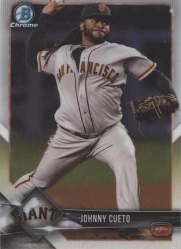 2018 Bowman Chrome - Johnny Cueto #43