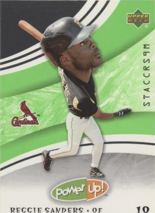 2004 Upper Deck Power Up! - Reggie Sanders #21