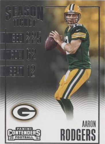 2016 Panini Contenders Aaron Rodgers #33