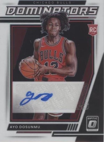 2021-22 Panini Donruss Optic - Ayo Dosunmu #RD-ADM