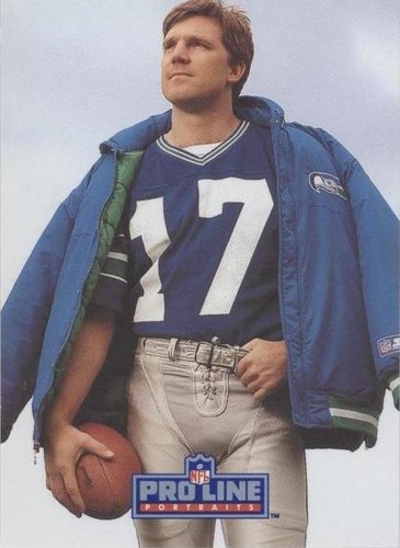 1991 Pro Line Portraits Dave Krieg #82