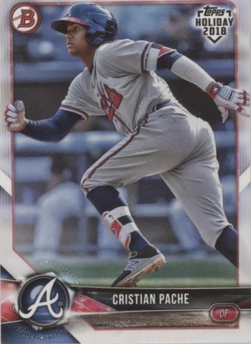 2018 Topps Holiday Bowman - Cristian Pache #TH-CP