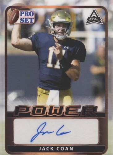 2021 Leaf Pro Set Power Jack Coan #BA-JC1