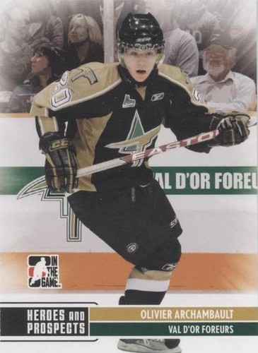 2009-10 In the Game Heroes and Prospects - Olivier Archambault #146