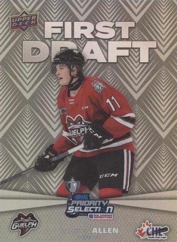 2021-22 Upper Deck CHL - Cameron Allen #FD-13