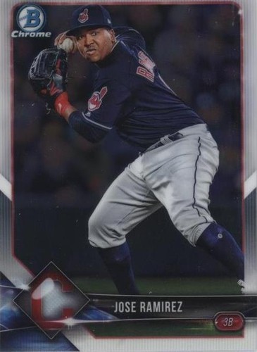 2018 Bowman Chrome - Jose Ramirez #95