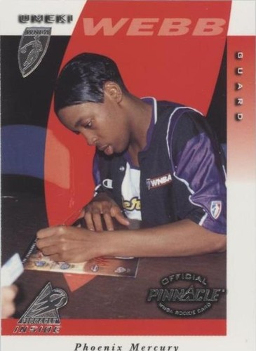 1997 Pinnacle Inside WNBA - Umeki Webb #42