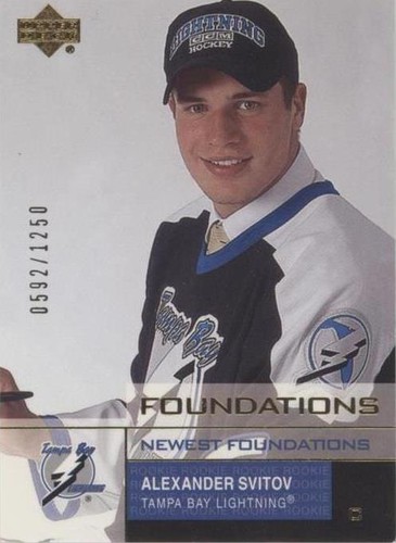 2002-03 Upper Deck Foundations - Alexander Svitov #162
