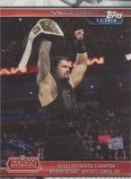 2019 Topps WWE Road to Wrestlemania - Roman Reigns Samoa Joe #19
