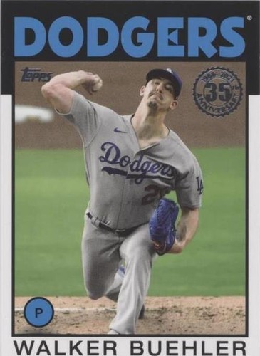 2021 Topps - Walker Buehler #86B-18