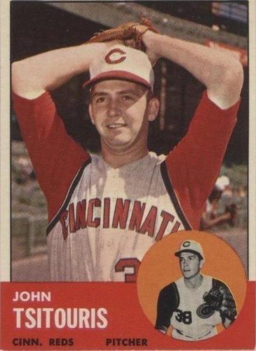 1963 Topps - John Tsitouris #244