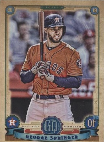 2019 Topps Gypsy Queen - George Springer #133