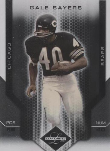 2007 Leaf Limited Gale Sayers #131