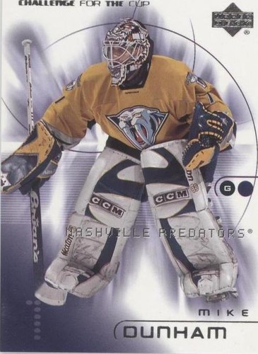 2001-02 Upper Deck Challenge for the Cup - Mike Dunham #48