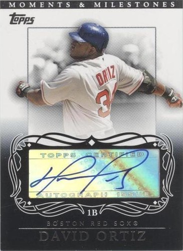 2007 Topps Moments & Milestones - David Ortiz #MA-DO