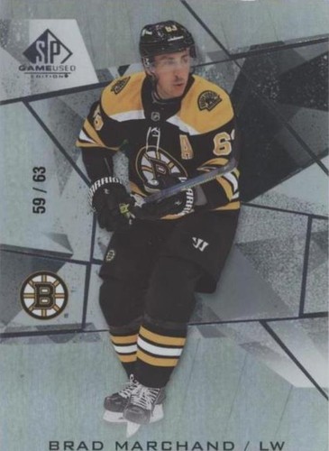 2021-22 Upper Deck SP Game Used - Brad Marchand #91