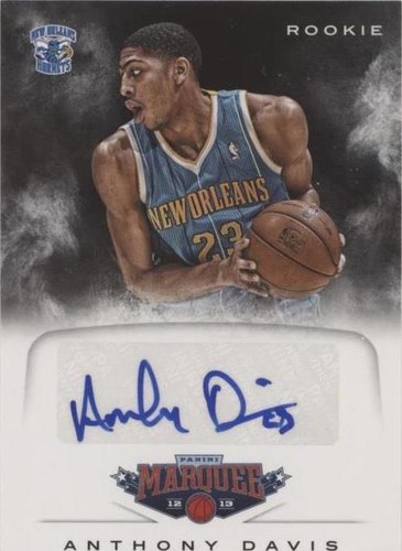 その他 Anthony Davis rookie auto bgs9&10 Anthony Davis 2012-13 Panini Totally Certified Blue Auto