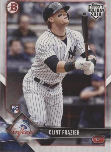 2018 Topps Holiday Bowman - Clint Frazier #TH-CF