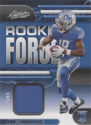 2022 Panini Absolute Jameson Williams #RF-8