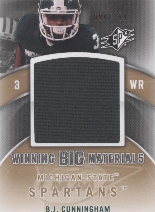 2012 SPx B.J. Cunningham #WM-12