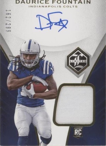 2018 Panini Limited Daurice Fountain #124