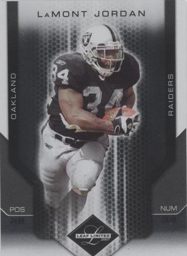 2007 Leaf Limited LaMont Jordan #73