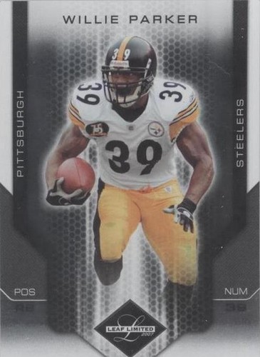2007 Leaf Limited Willie Parker #79