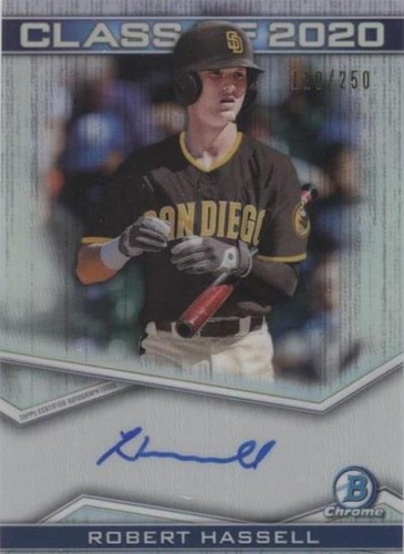 その他 2020 bowman  sapphire robert hassell 2020 Bowman Robert Hassell Sapphire PSA 10 | eBay