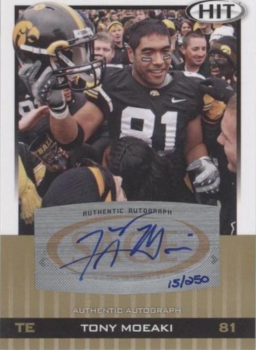 2010 SAGE Hit Tony Moeaki #A24