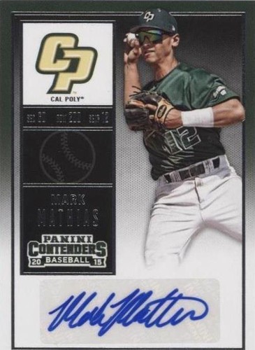 2015 Panini Contenders - Mark Mathias #41