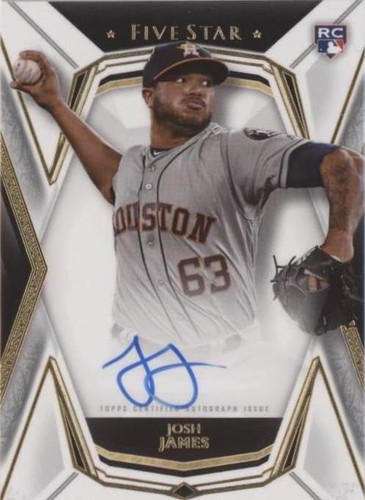 2019 Topps Five Star - Josh James #FSA-JJ