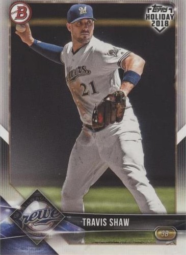 2018 Topps Holiday Bowman - Travis Shaw #TH-TSH