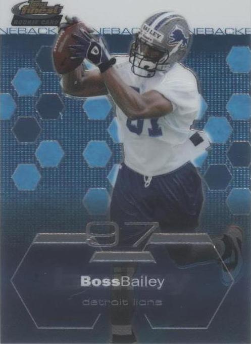 2003 Topps Finest Boss Bailey #90