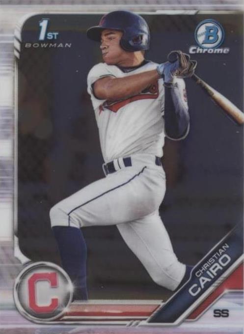 2019 Bowman Draft - Christian Cairo #BDC-195