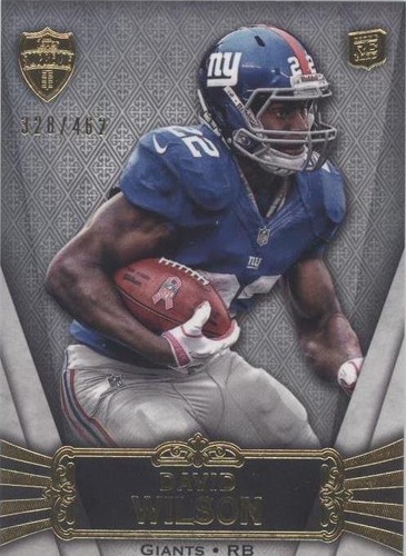 2012 Topps Supreme David Wilson #17