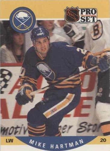 1990-91 Pro Set - Mike Hartman #414