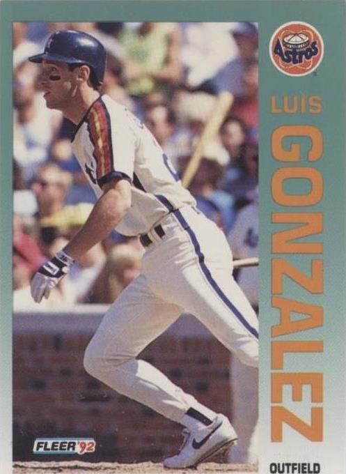 Fleer 1992 - Luis González #434