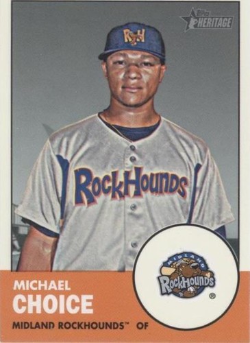 2012 Topps Heritage Minor League Edition - Michael Choice #220
