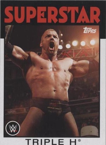 2016 Topps Heritage WWE - Triple H #37