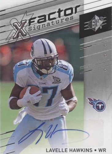2009 SPx Lavelle Hawkins #X-LH