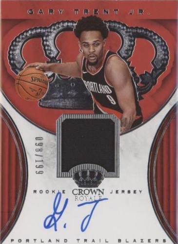 NBAカード　GARY TRENT JR. Auto rc 2018-19 Crown Royale Gary Trent Jr. Auto Rc #CR-GTJ (xxx/149