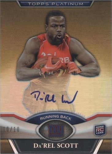 2011 Topps Platinum Da'Rel Scott #52
