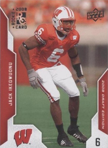 2008 Upper Deck Draft Edition Jack Ikegwuonu #42