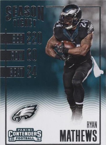 2016 Panini Contenders Ryan Mathews #8