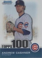 2010 Bowman Chrome - Andrew Cashner #TPC39